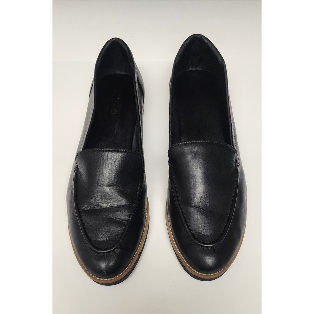 ALDO Women's Rheildanflex Leather Casual Loafer Shoes Black Size US 9 - Picture 5 of 9